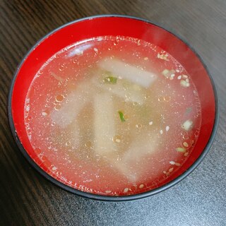 大根の中華スープ